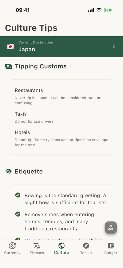 Culture tips and etiquette guide for Japan